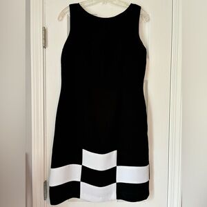 Black and White Business Dress